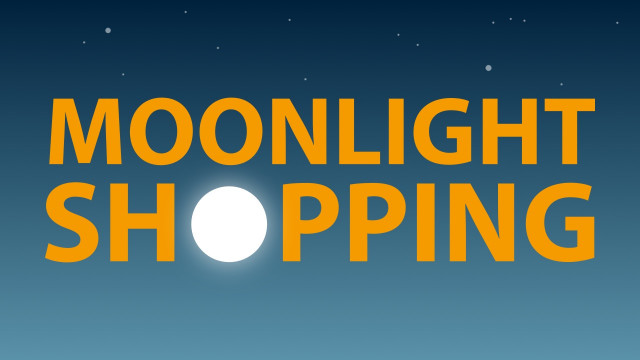 Standanmeldung Moonlight Shopping